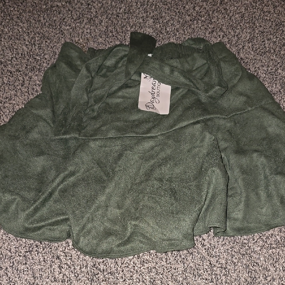 Dark Green Women's Skort by Daydream Studios